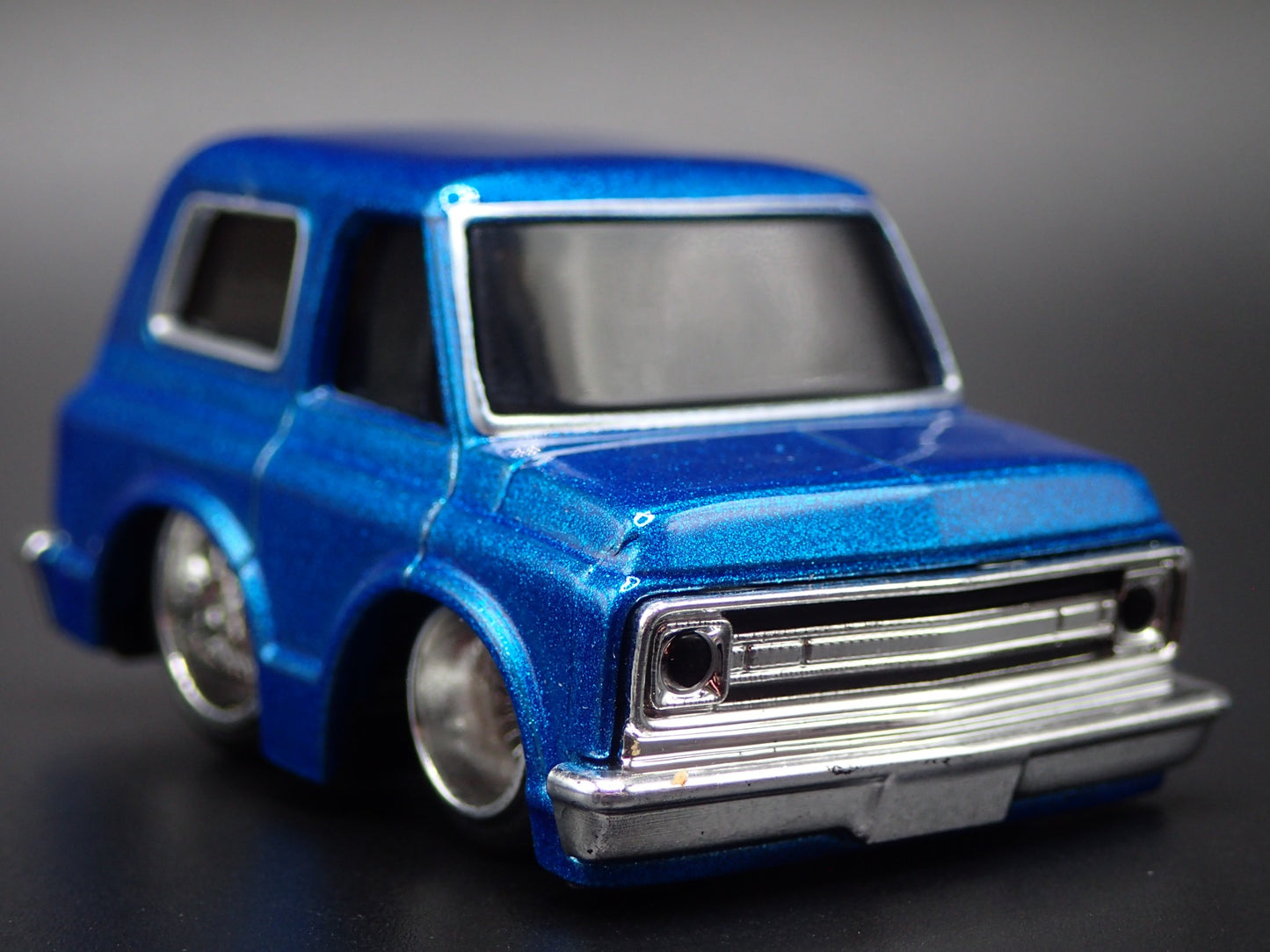 1969 69 CHEVY CHEVROLET K5 BLAZER CAR TUNED BLUE 1/64 SCALE DIECAST MODEL CAR