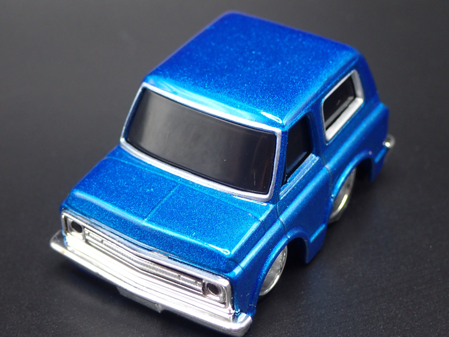 1969 69 CHEVY CHEVROLET K5 BLAZER CAR TUNED BLUE 1/64 SCALE DIECAST MODEL CAR