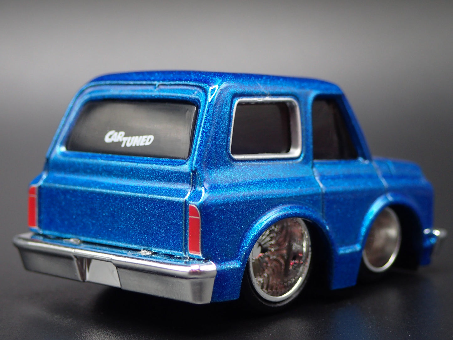1969 69 CHEVY CHEVROLET K5 BLAZER CAR TUNED BLUE 1/64 SCALE DIECAST MODEL CAR
