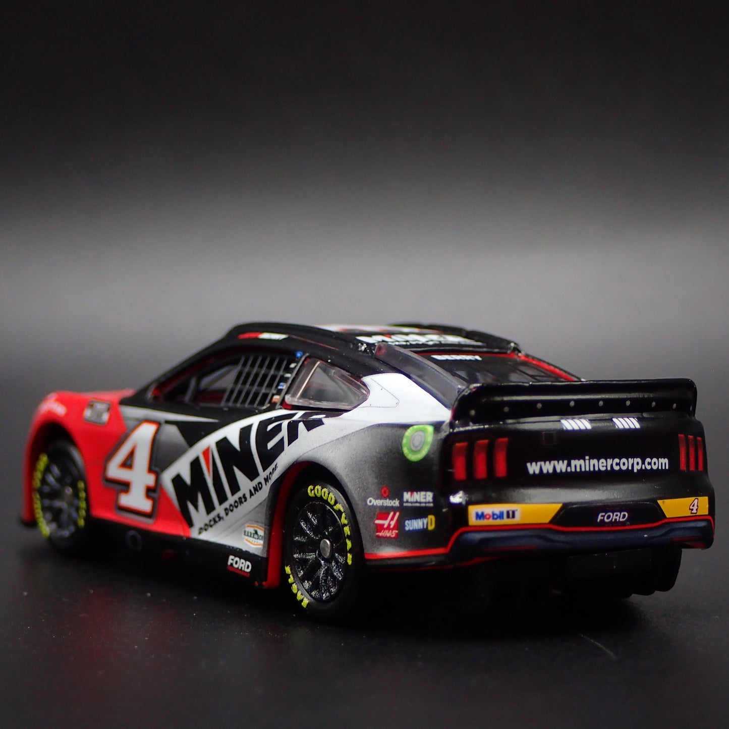 2024 24 FORD MUSTANG #4 JOSH BERRY MINER NASCAR 1:64 SCALE DIECAST MODEL CAR