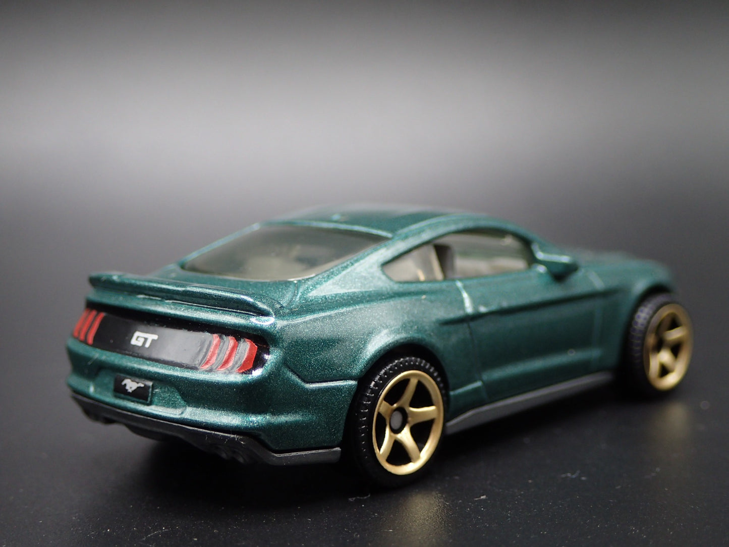 2015-2023 FORD MUSTANG COUPE GREEN 1/64 SCALE COLLECTIBLE DIECAST MODEL CAR