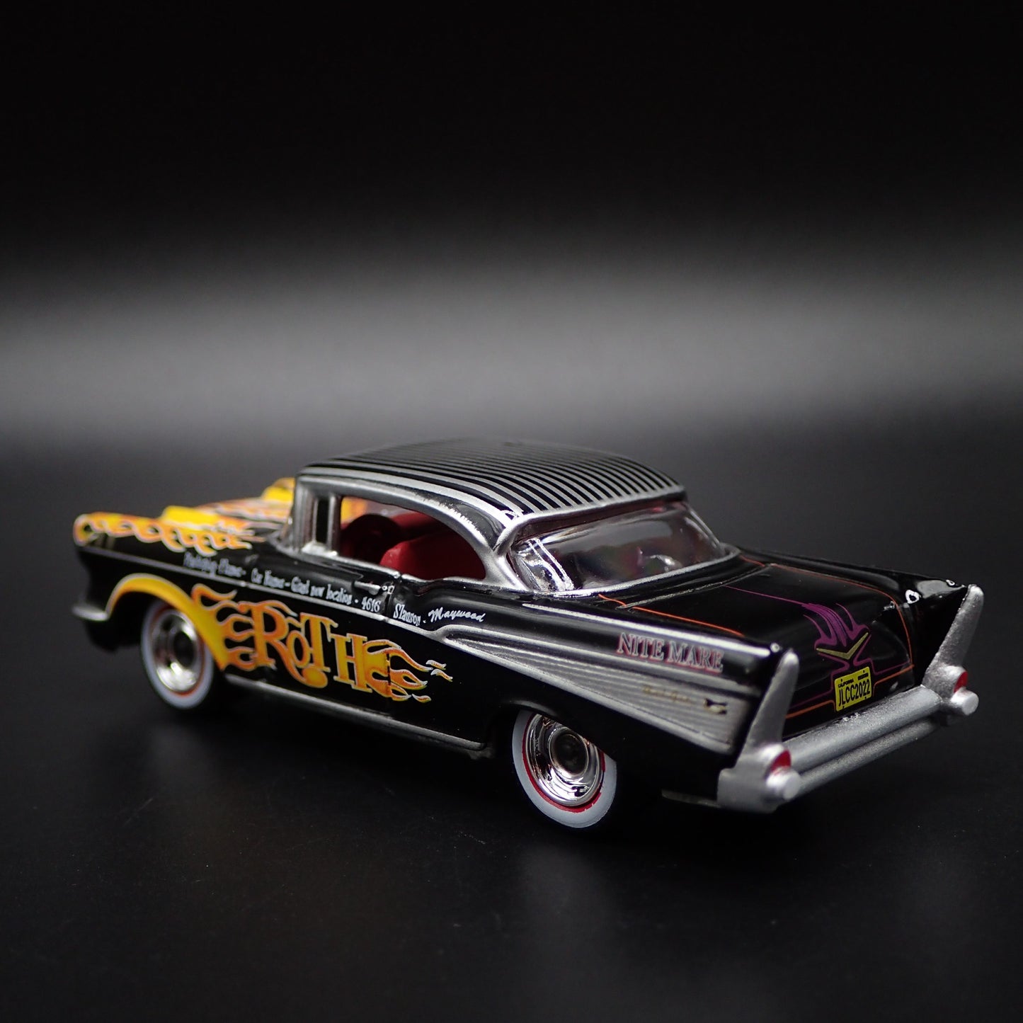 1957 57 CHEVY CHEVROLET BEL AIR ED ROTH RAT FINK 1:64 SCALE DIECAST MODEL CAR