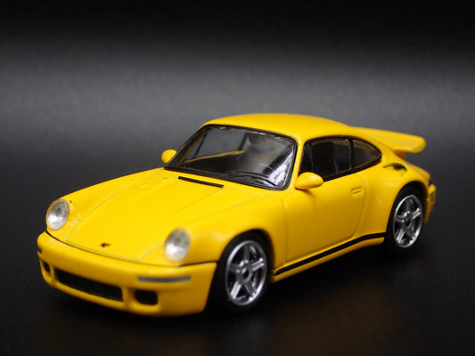 1987-1996 PORSCHE 911 CARRERA RUF CTR 1:64 SCALE DIORAMA DIECAST MODEL CAR