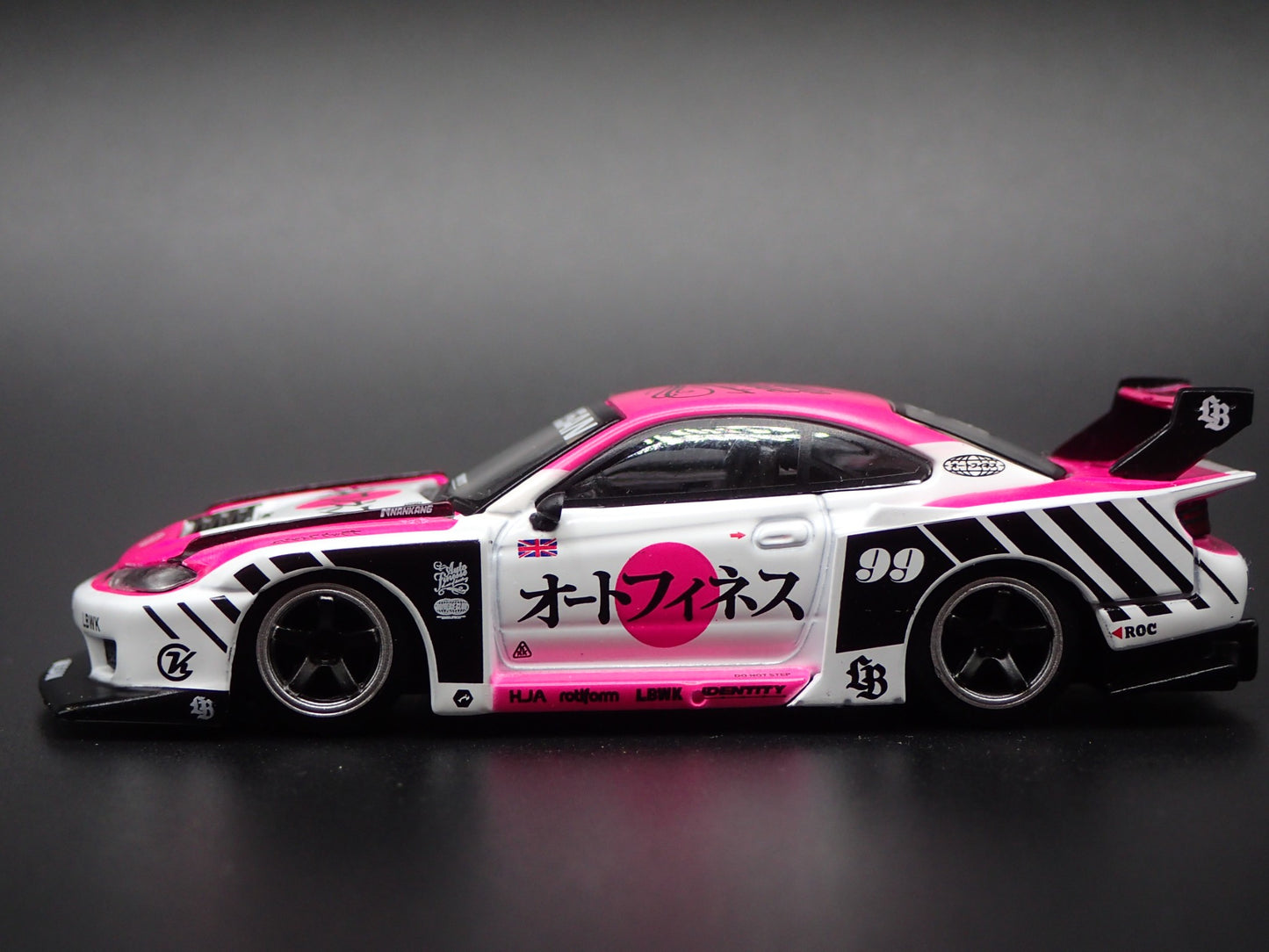 NISSAN S15 SILVIA LB SUPER SILHOUTTE SEMA 1:64 SCALE DIORAMA DIECAST MODEL CAR