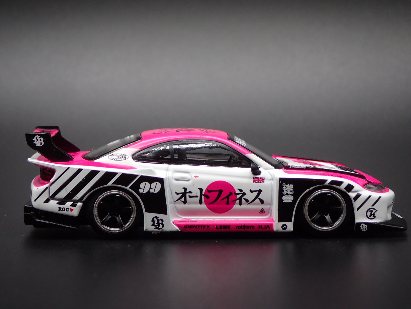 NISSAN S15 SILVIA LB SUPER SILHOUTTE SEMA 1:64 SCALE DIORAMA DIECAST MODEL CAR