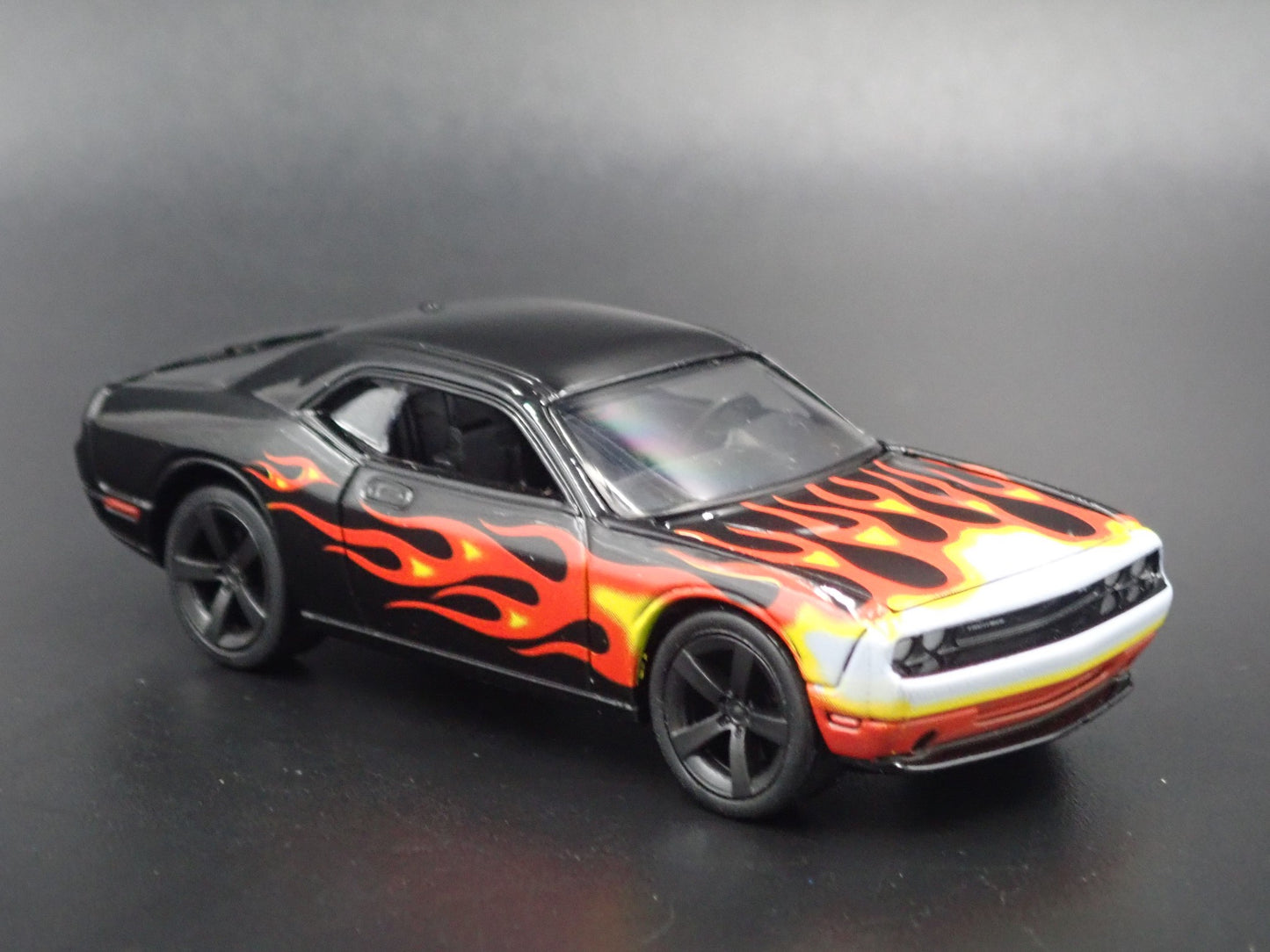 2008-2014 DODGE CHALLENGER R/T BLACK 1:64 SCALE COLLECTIBLE DIECAST MODEL CAR