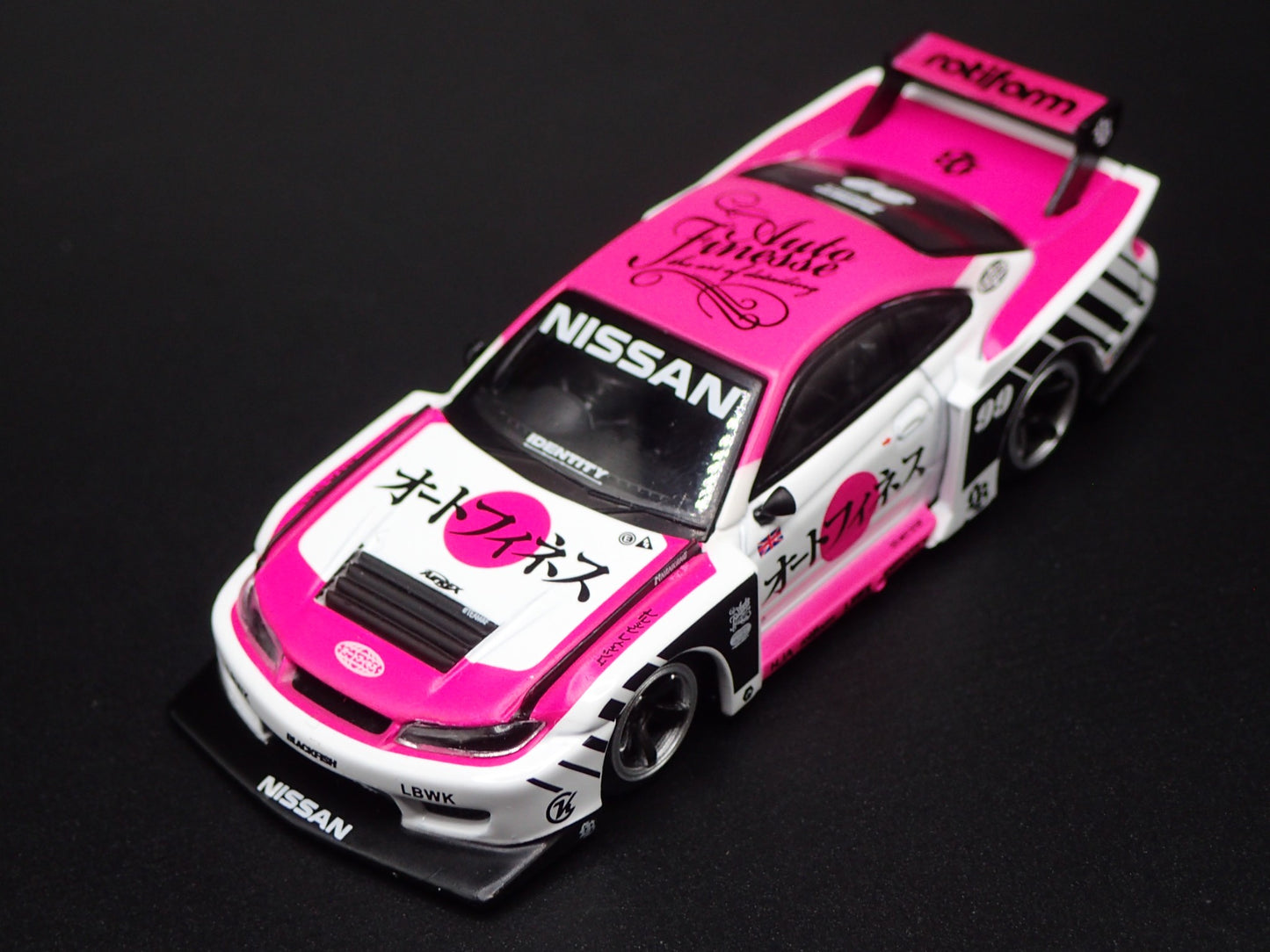 NISSAN S15 SILVIA LB SUPER SILHOUTTE SEMA 1:64 SCALE DIORAMA DIECAST MODEL CAR