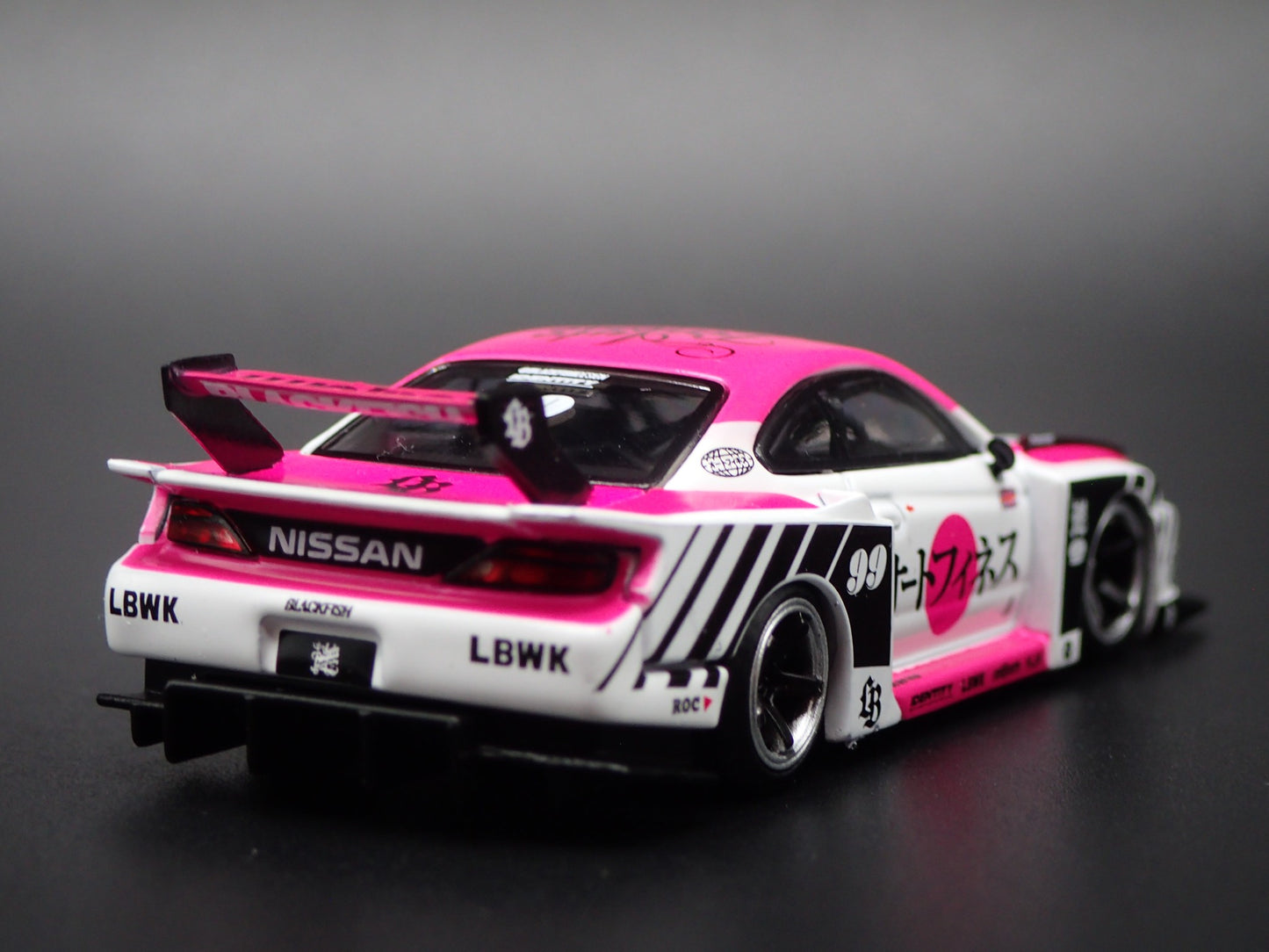 NISSAN S15 SILVIA LB SUPER SILHOUTTE SEMA 1:64 SCALE DIORAMA DIECAST MODEL CAR