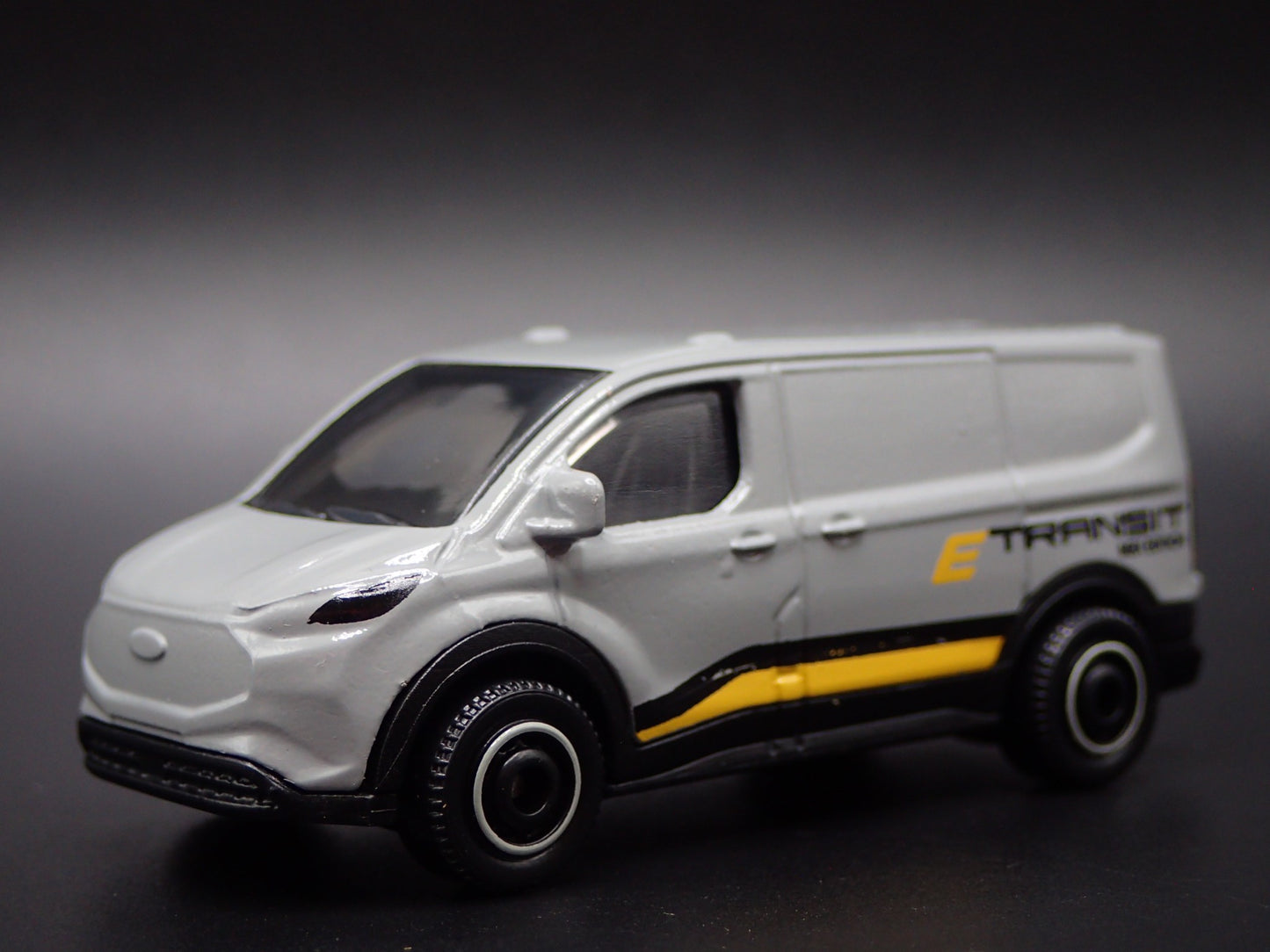 2022-2025 FORD E TRANSIT VAN ELECTIC GRAY 1:64 MB SCALE DIECAST MODEL CAR