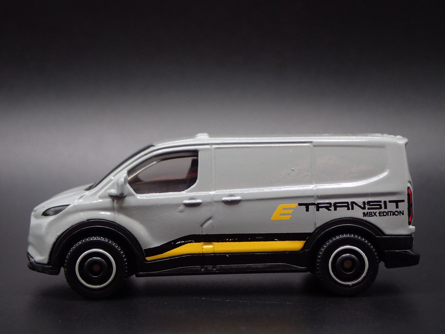 2022-2025 FORD E TRANSIT VAN ELECTIC GRAY 1:64 MB SCALE DIECAST MODEL CAR