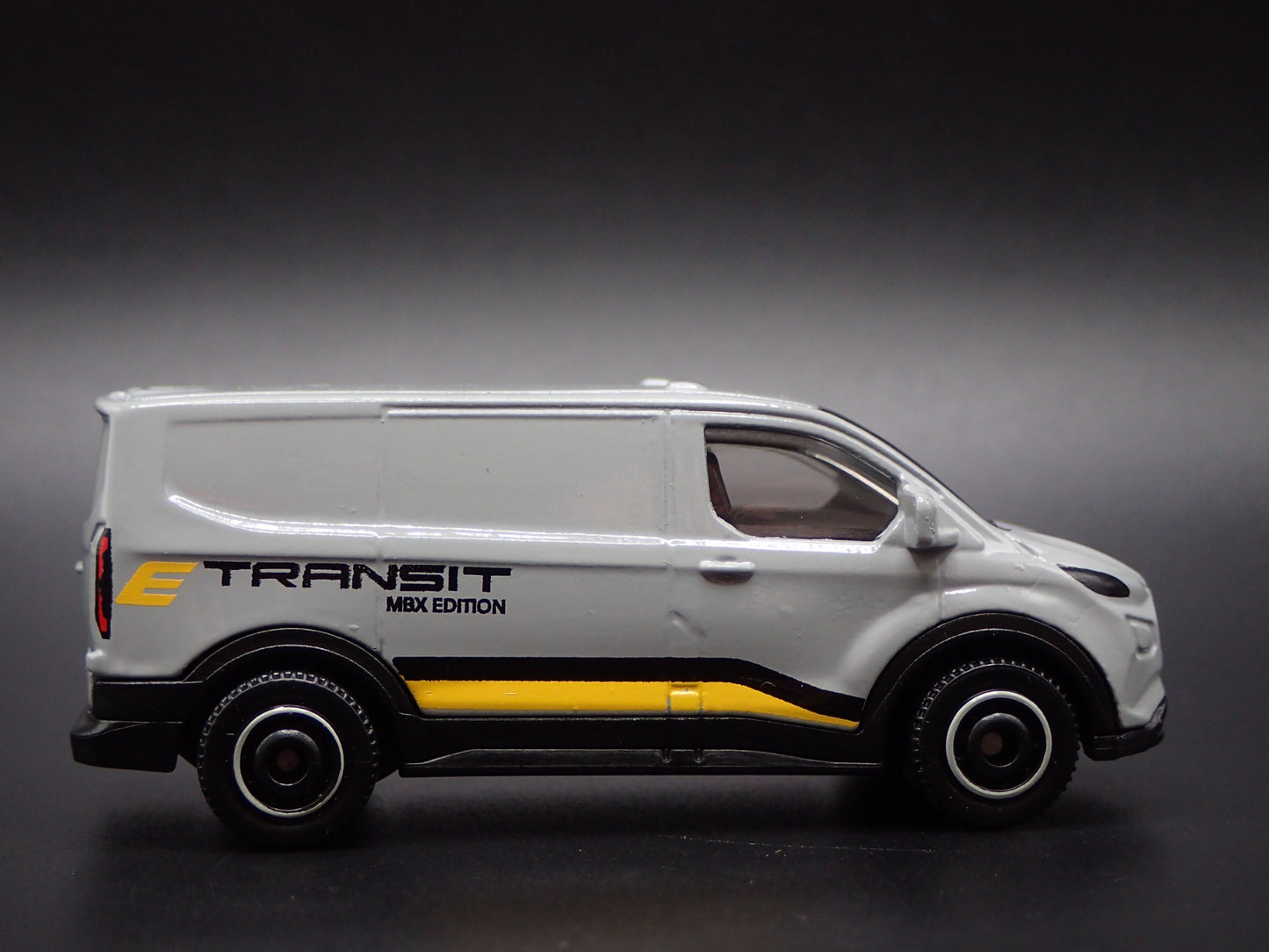 2022-2025 FORD E TRANSIT VAN ELECTIC GRAY 1:64 MB SCALE DIECAST MODEL CAR