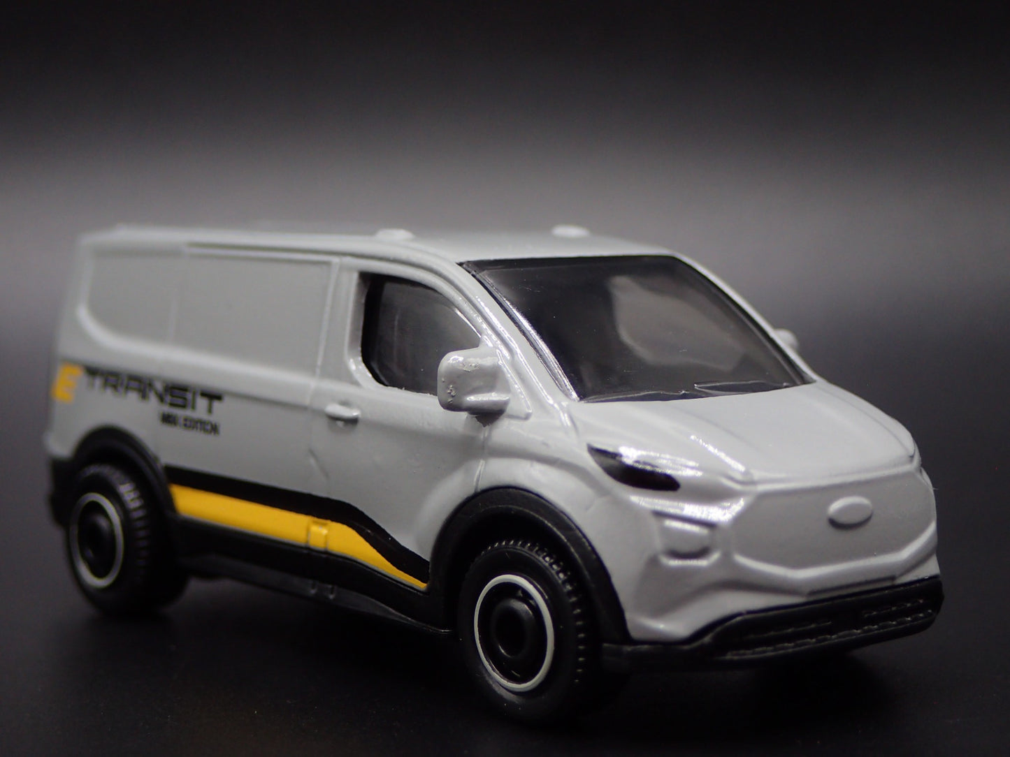 2022-2025 FORD E TRANSIT VAN ELECTIC GRAY 1:64 MB SCALE DIECAST MODEL CAR