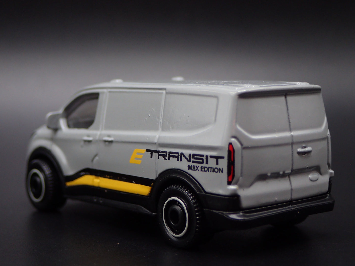 2022-2025 FORD E TRANSIT VAN ELECTIC GRAY 1:64 MB SCALE DIECAST MODEL CAR