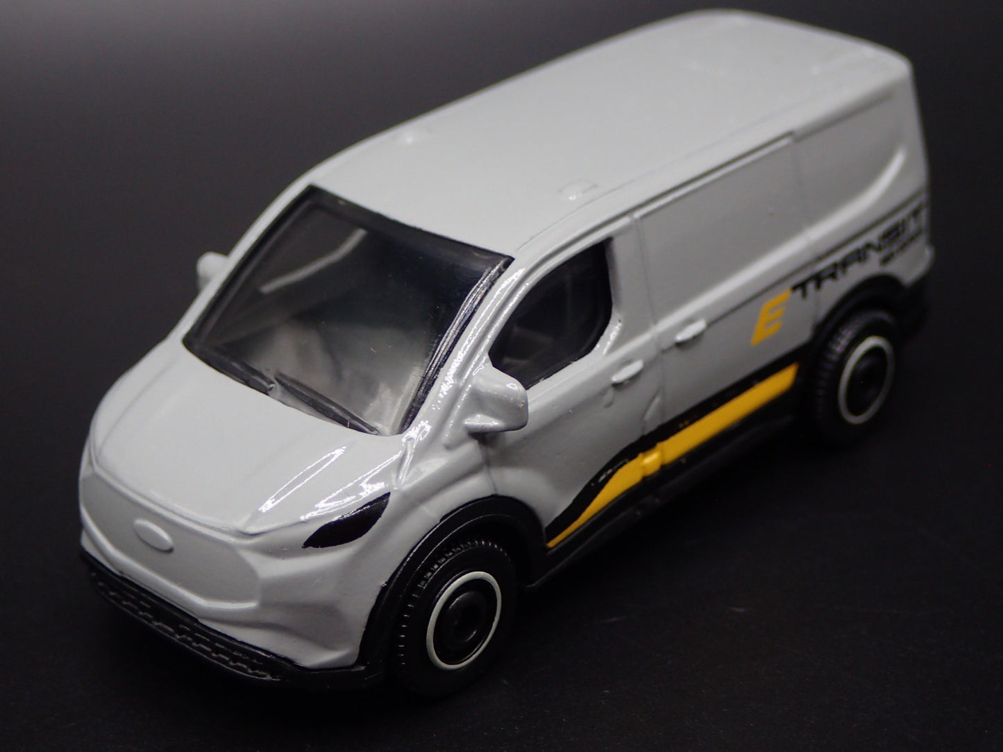 2022-2025 FORD E TRANSIT VAN ELECTIC GRAY 1:64 MB SCALE DIECAST MODEL CAR