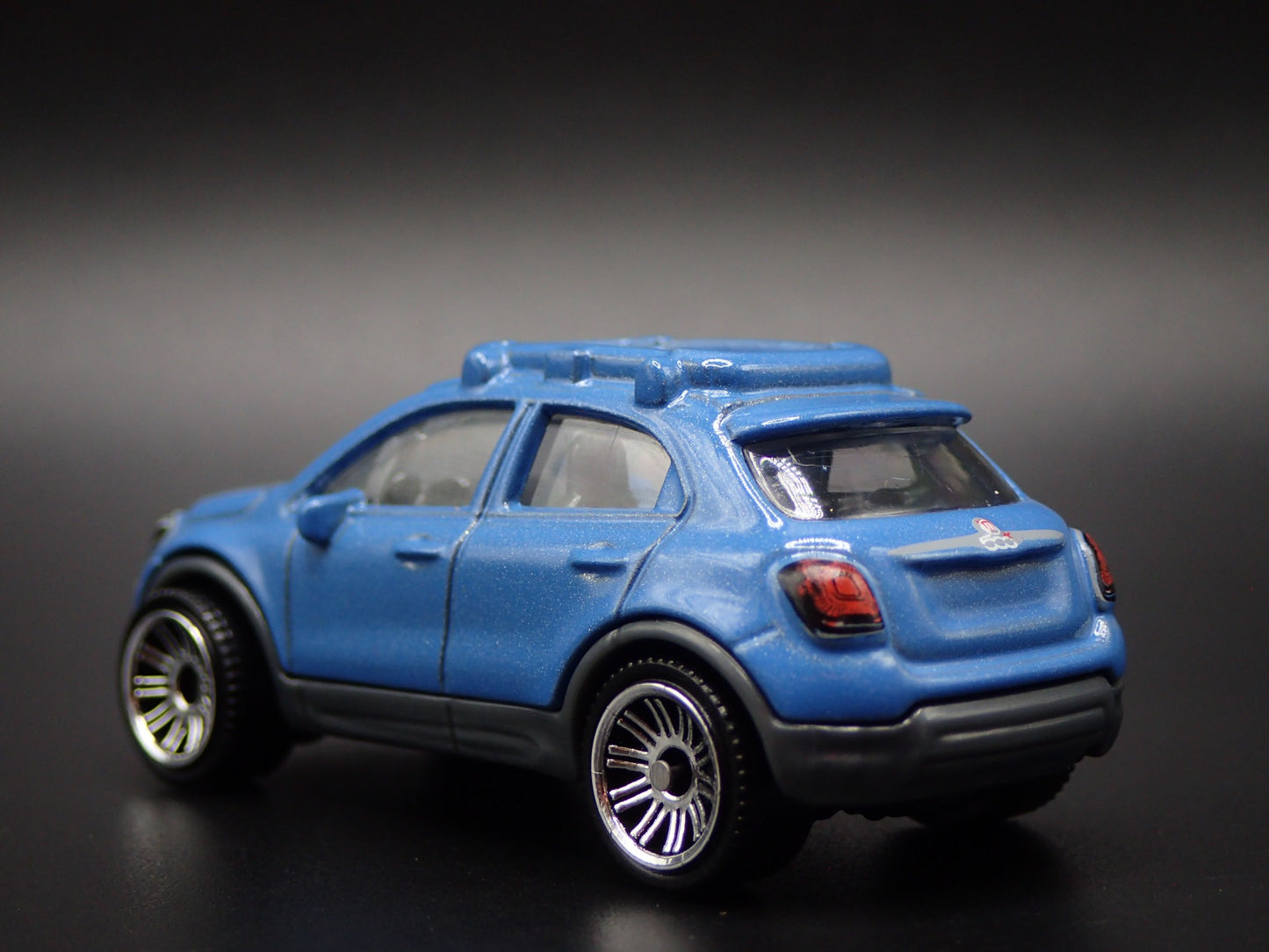 2015-2024 FIAT 500X 4 FOUR DOOR LT BLUE 1/64 SCALE COLLECTIBLE DIECAST MODEL CAR
