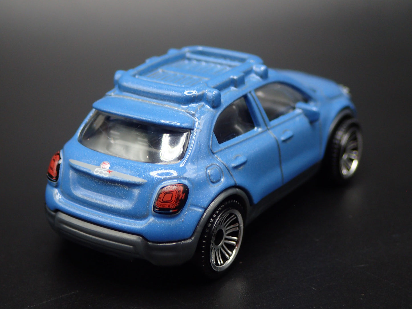 2015-2024 FIAT 500X 4 FOUR DOOR LT BLUE 1/64 SCALE COLLECTIBLE DIECAST MODEL CAR