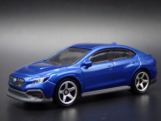 2021-2025 SUBARU IMPREZA WRX S4 STI BLUE 1:64 SCALE DIORAMA DIECAST MODEL CAR