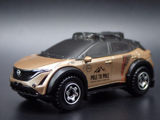 2023-2025 NISSAN ARIYA EV SUV POLE TO POLE GOLD 1:64 SCALE DIECAST MODEL CAR