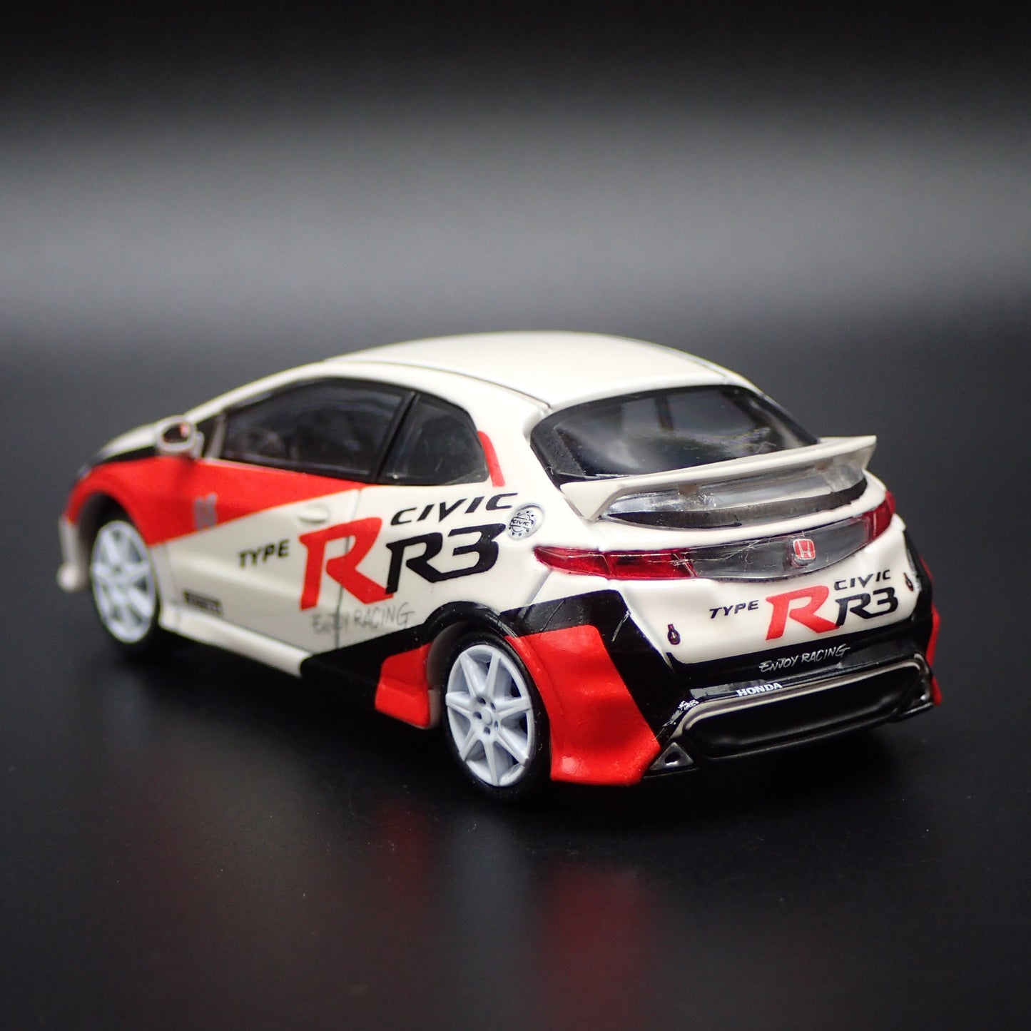 2007-2011 HONDA CIVIC TYPE R FN2 EURO RACE LIVERY 1:64 SCALE DIECAST MODEL CAR