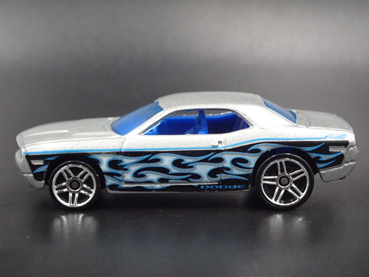 2008-2023 DODGE CHALLENGER SILVER 1/64 SCALE COLLECTIBLE DIECAST MODEL CAR