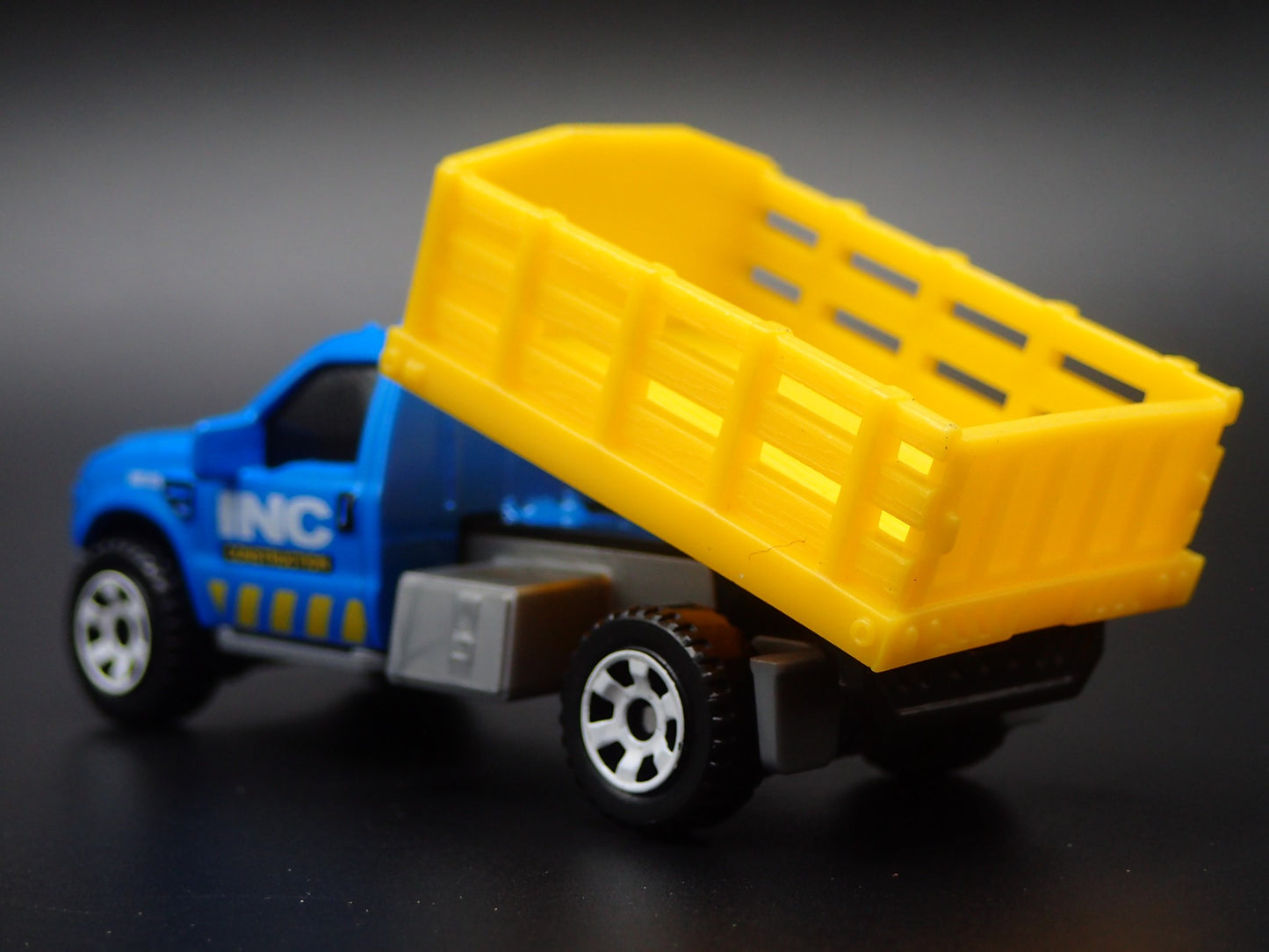 2017-2022 FORD F350 STAKE BED PICKUP TRUCK BLUE 1:64 MB SCALE DIECAST MODEL CAR