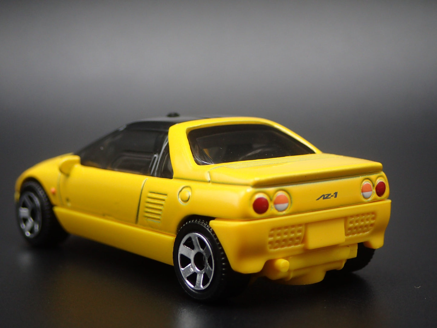 1992-1994 MAZDA AUTOZAM AZ-1 YELLOW 1:64 SCALE COLLECTIBLE DIECAST MODEL CAR