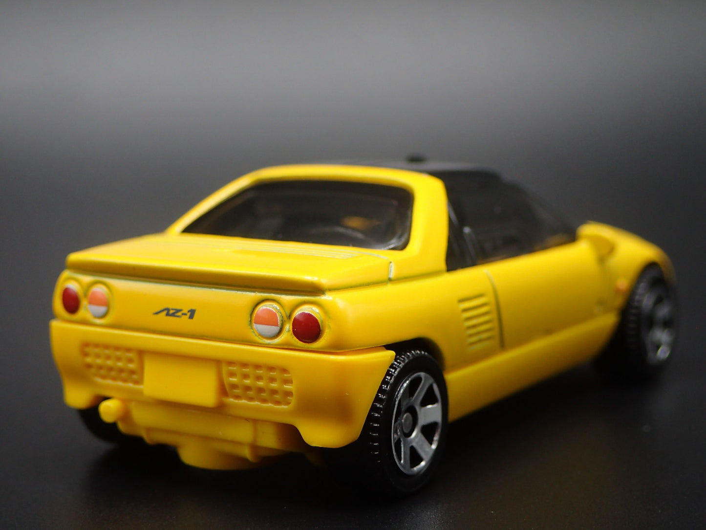 1992-1994 MAZDA AUTOZAM AZ-1 YELLOW 1:64 SCALE COLLECTIBLE DIECAST MODEL CAR