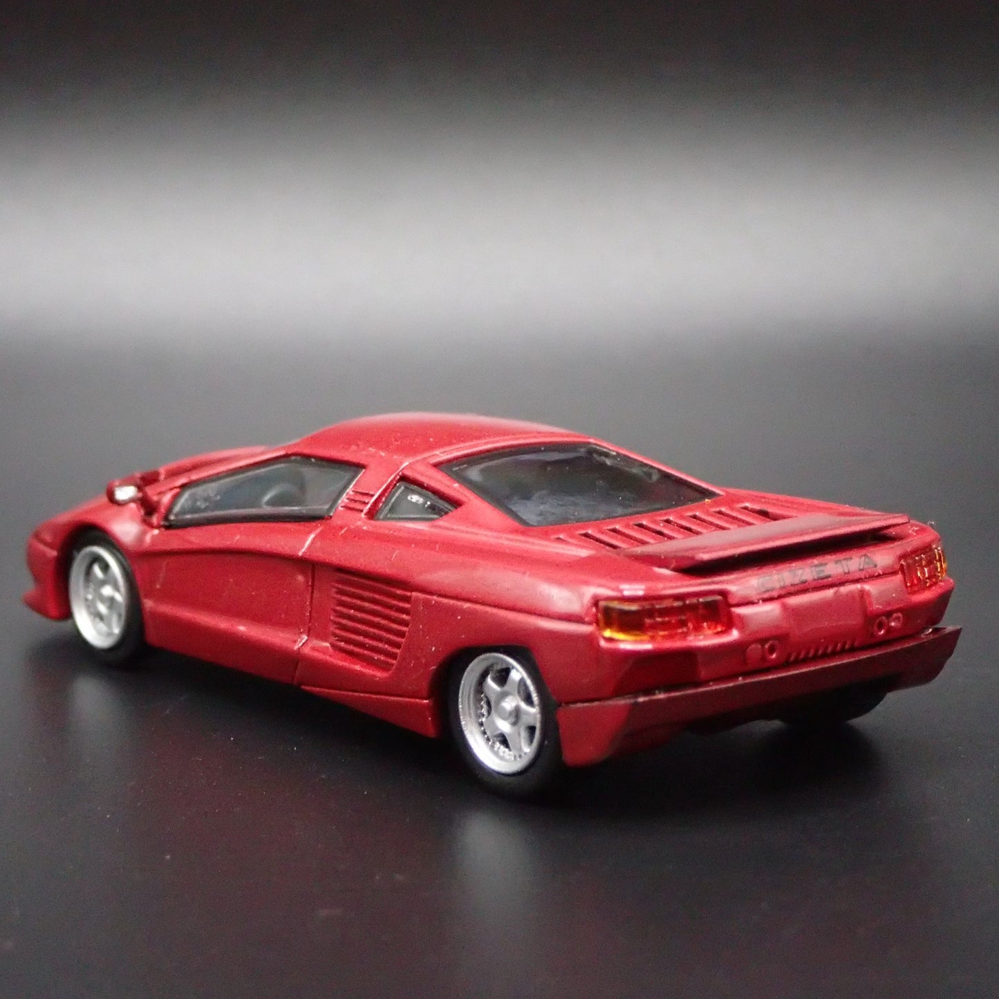 1991-2003 CIZETA V16T SUPER CAR 1:64 SCALE COLLECTIBLE DIORAMA DIECAST MODEL CAR