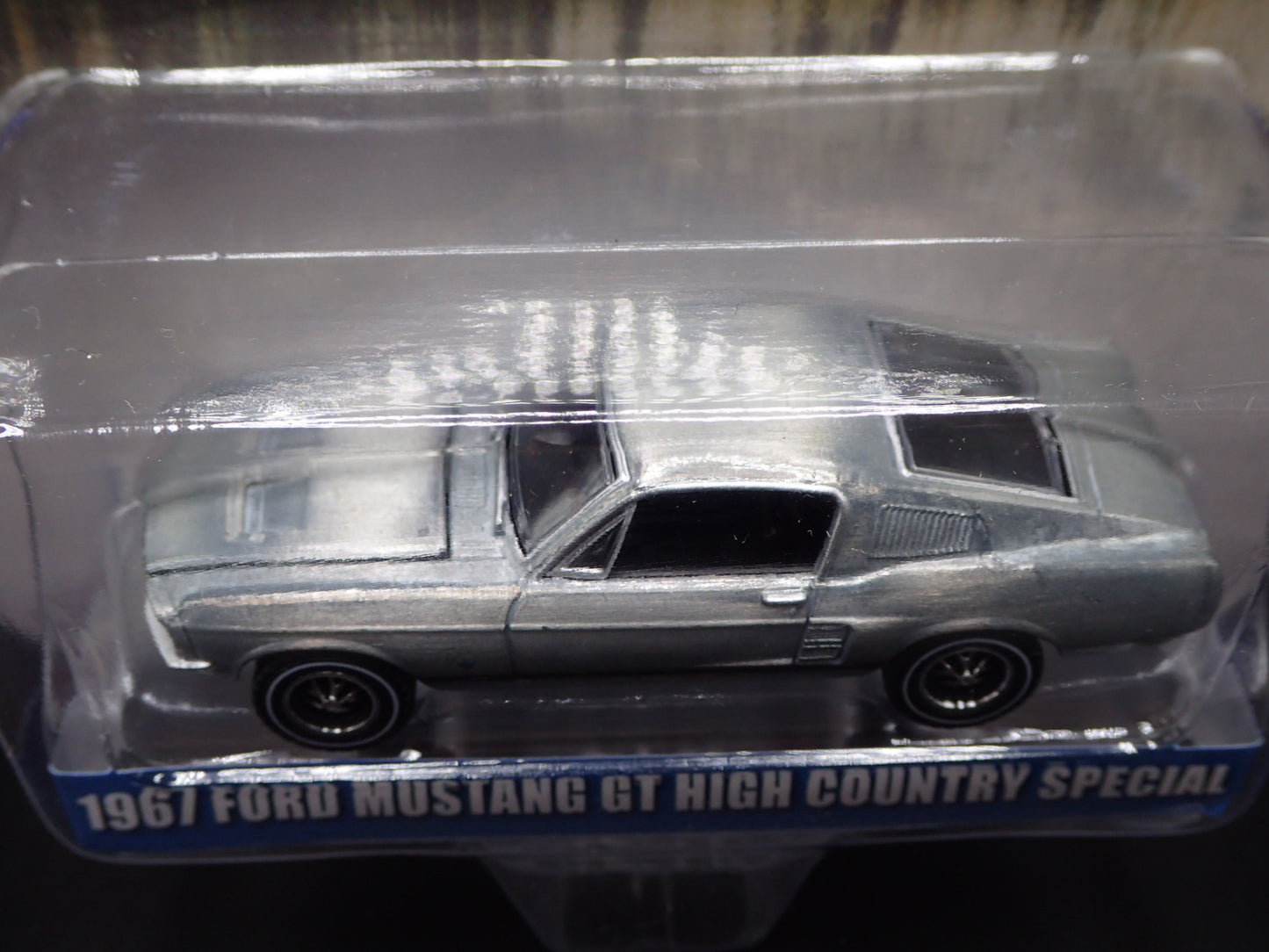 1967 FORD MUSTANG GT HIGH COUNTRY SPECIAL 2024 GREENLIGHT RAW GREEN HOBBY CHASE