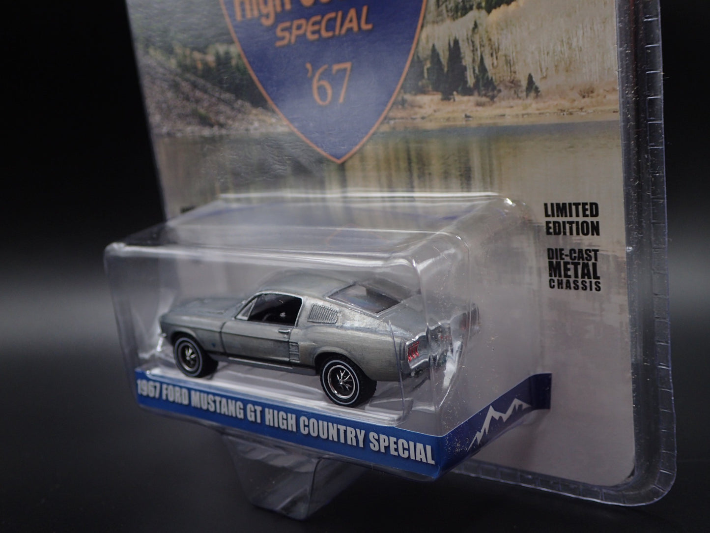 1967 FORD MUSTANG GT HIGH COUNTRY SPECIAL 2024 GREENLIGHT RAW GREEN HOBBY CHASE