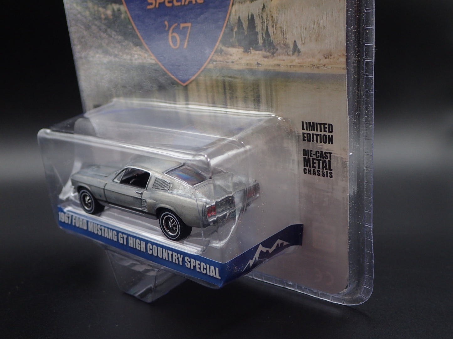 1967 FORD MUSTANG GT HIGH COUNTRY SPECIAL 2024 GREENLIGHT RAW GREEN HOBBY CHASE