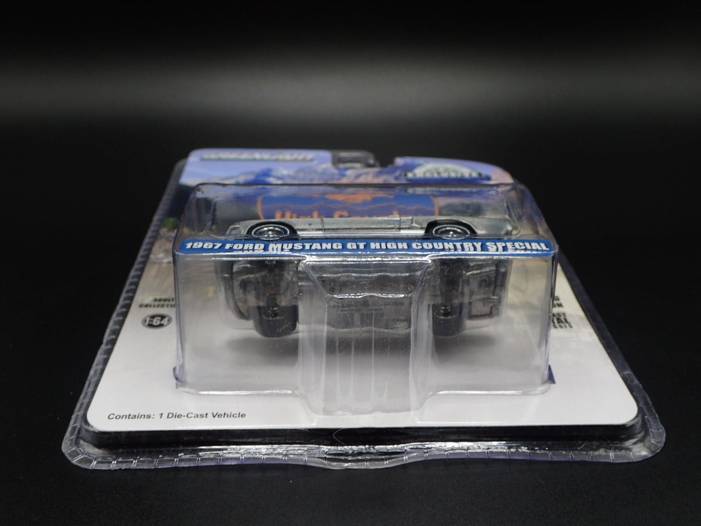 1967 FORD MUSTANG GT HIGH COUNTRY SPECIAL 2024 GREENLIGHT RAW GREEN HOBBY CHASE