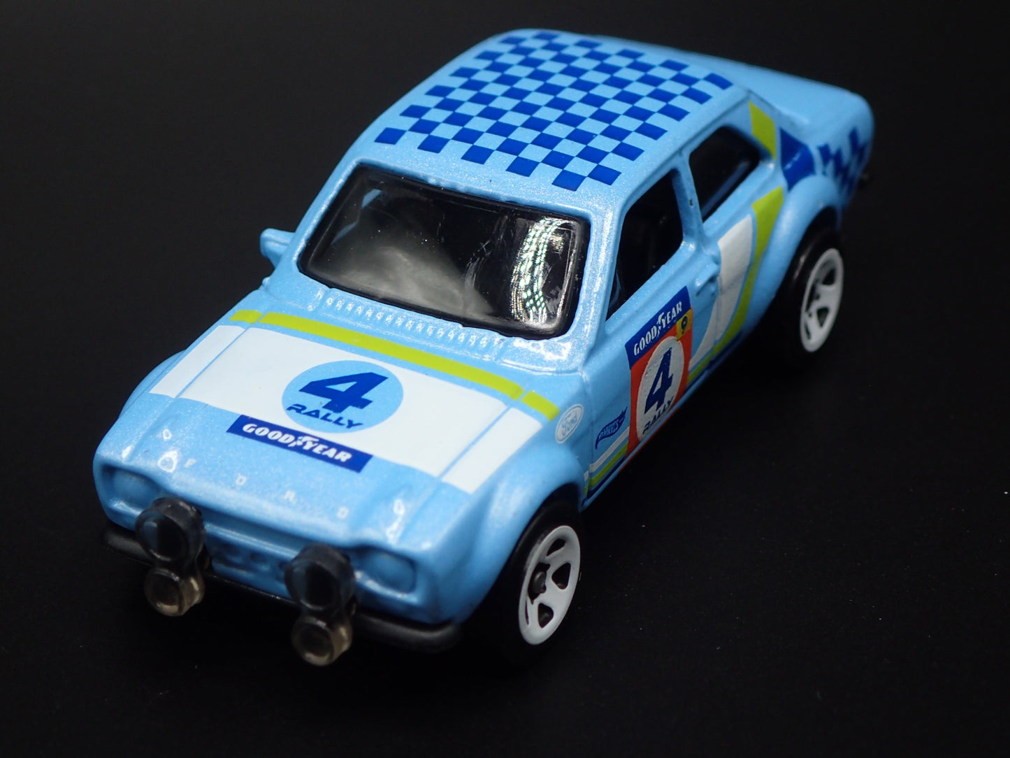 1970 70 FORD ESCORT RS1600 BLUE RARE 1:64 SCALE COLLECTIBLE DIECAST MODEL CAR