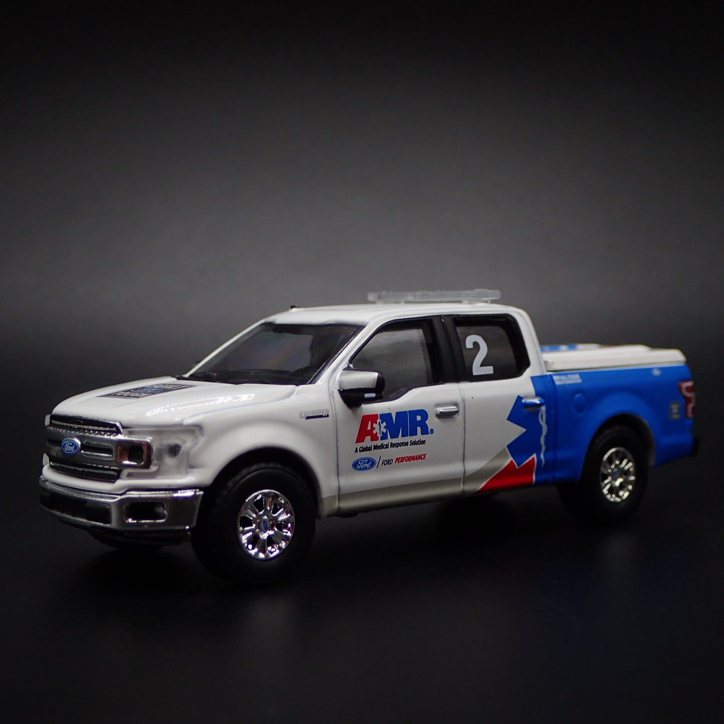 2015-2020 FORD F150 XLT PICKUP TRUCK AMR SAFETY 1:64 SCALE DIECAST MODEL CAR