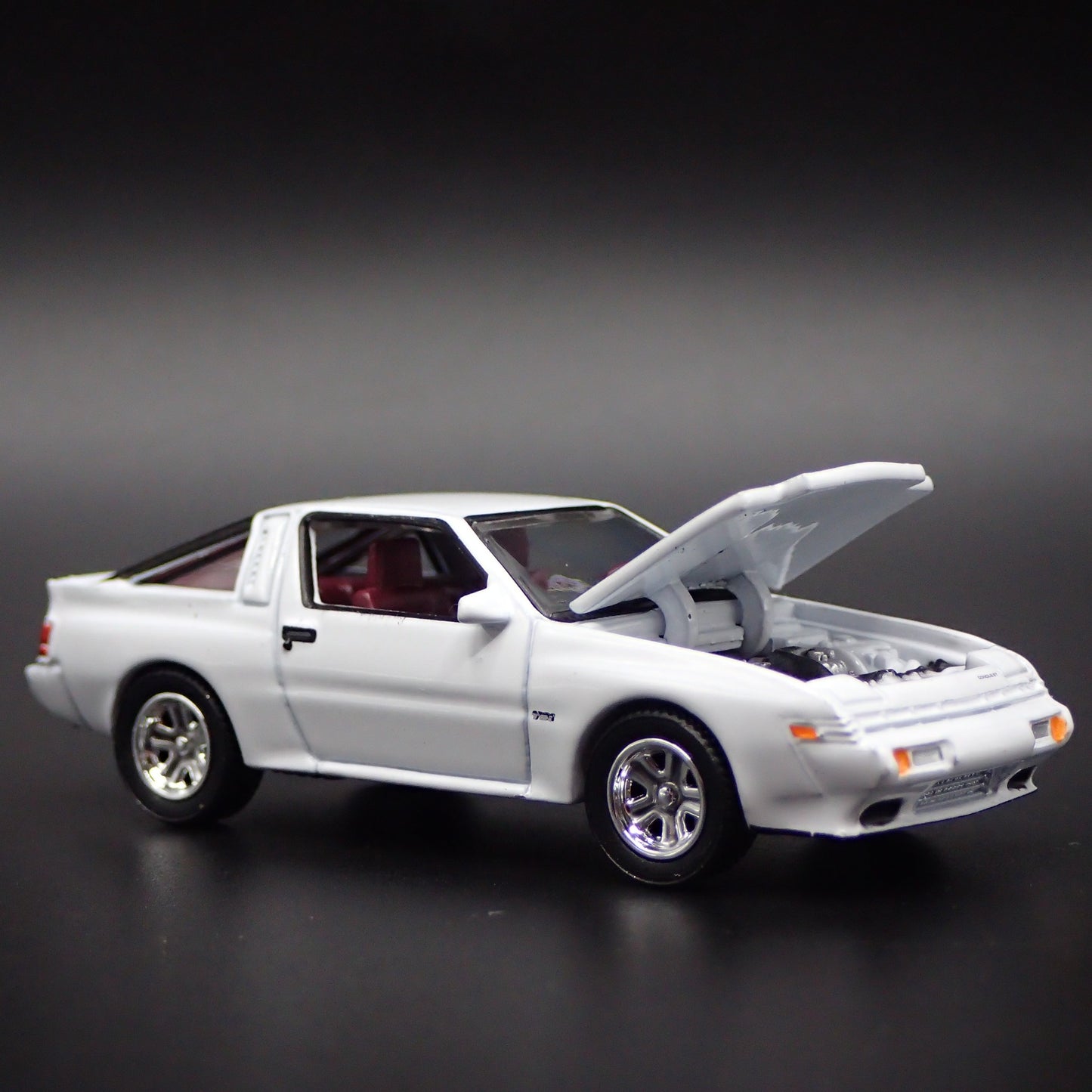 1986 86 DODGE CONQUEST TSI RARE 1:64 SCALE COLLECTIBLE DIORAMA DIECAST MODEL CAR