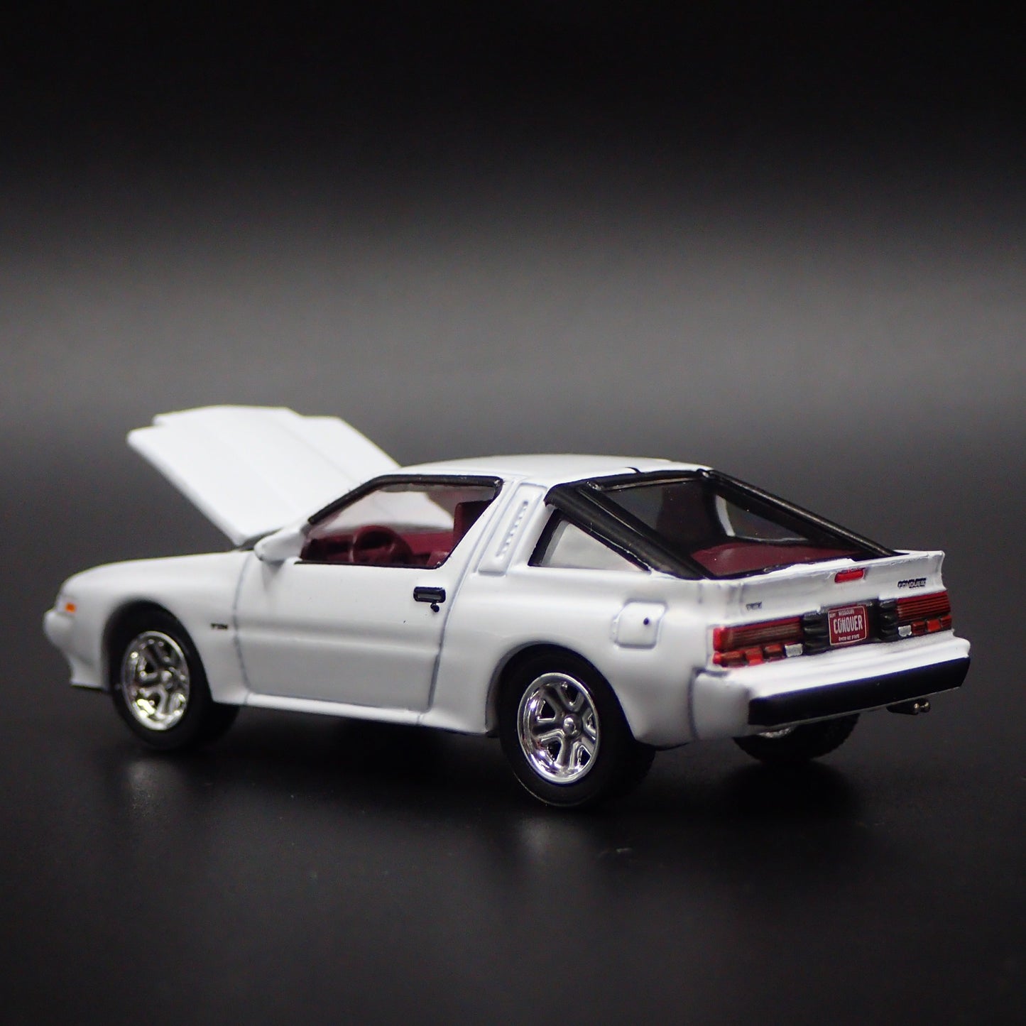1986 86 DODGE CONQUEST TSI RARE 1:64 SCALE COLLECTIBLE DIORAMA DIECAST MODEL CAR