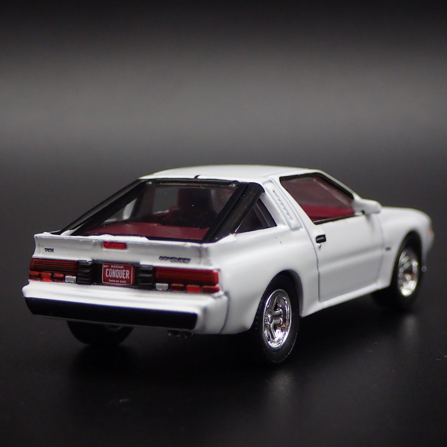 1986 86 DODGE CONQUEST TSI RARE 1:64 SCALE COLLECTIBLE DIORAMA DIECAST MODEL CAR