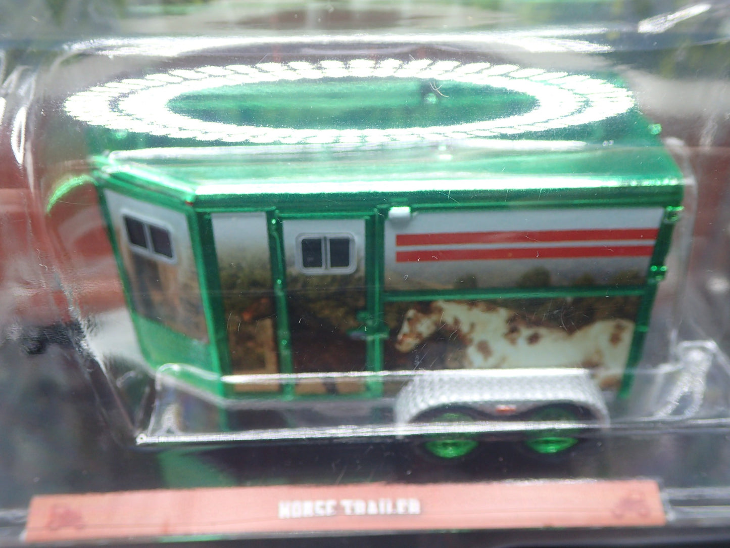 2026 GREENLIGHT GREEN MACHINE CHASE HORSE TRAILER DOWN ON THE FARM SERIES 11