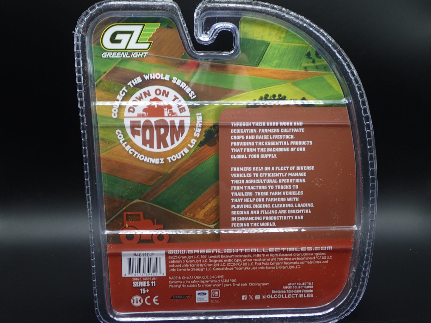 2026 GREENLIGHT GREEN MACHINE CHASE HORSE TRAILER DOWN ON THE FARM SERIES 11