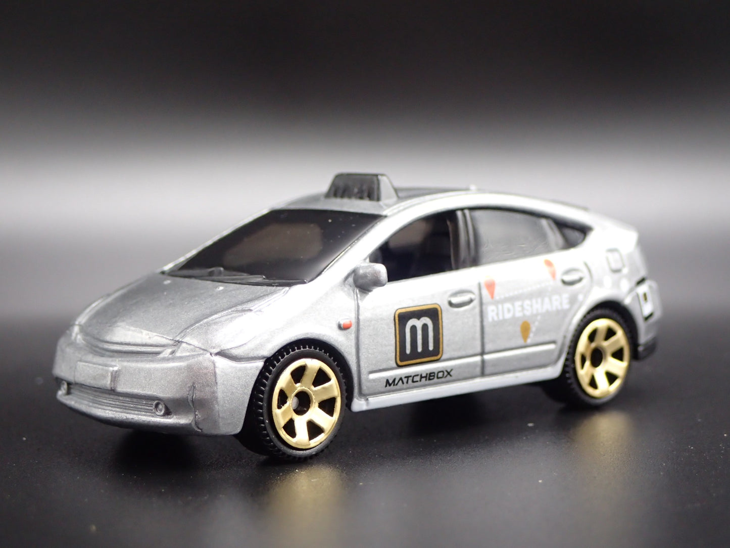 2003-2008 TOYOTA PRIUS RIDESHARE TAXI 1/64 SCALE COLLECTIBLE DIECAST MODEL CAR