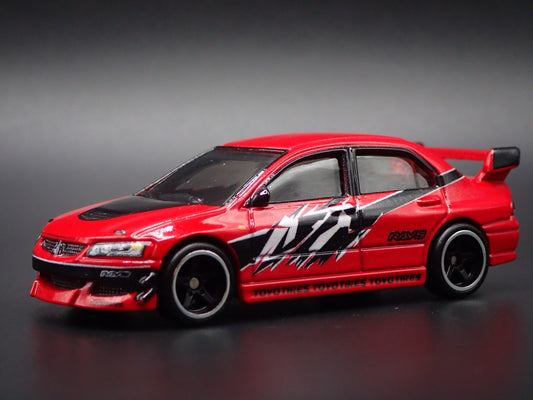 2005-2007 MITSUBISHI LANCER EVOLUTION IX RED 1:64 SCALE DIECAST MODEL CAR
