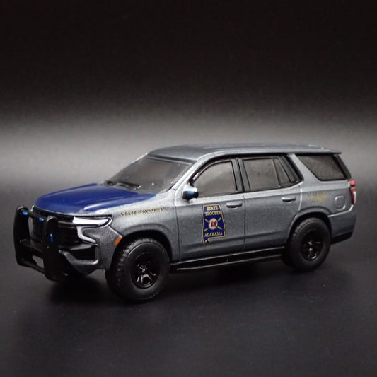 2022 CHEVROLET TAHOE PURSUIT ALABAMA HIGHWAY PATROL 1:64 SCALE DIECAST MODEL CAR