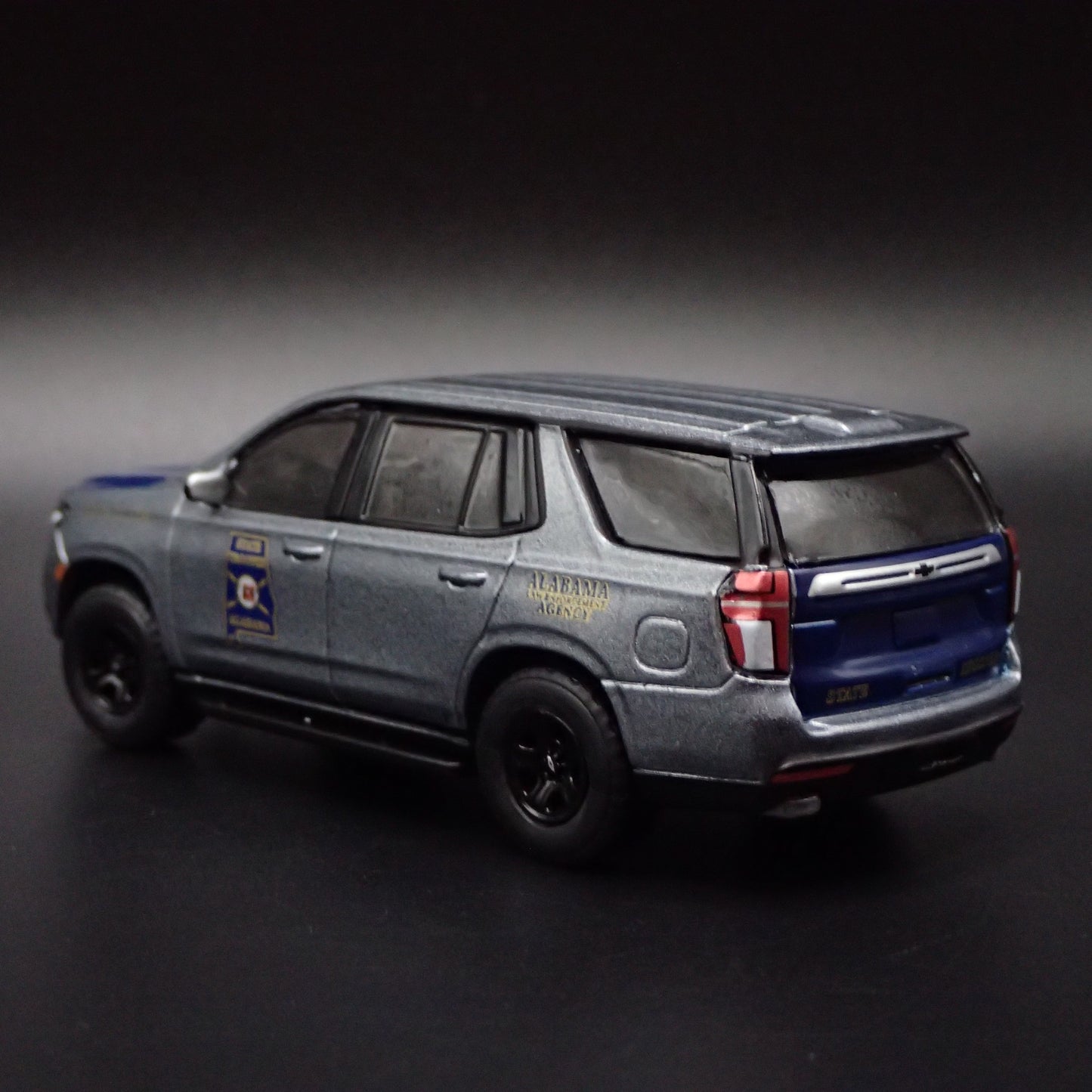 2022 CHEVROLET TAHOE PURSUIT ALABAMA HIGHWAY PATROL 1:64 SCALE DIECAST MODEL CAR