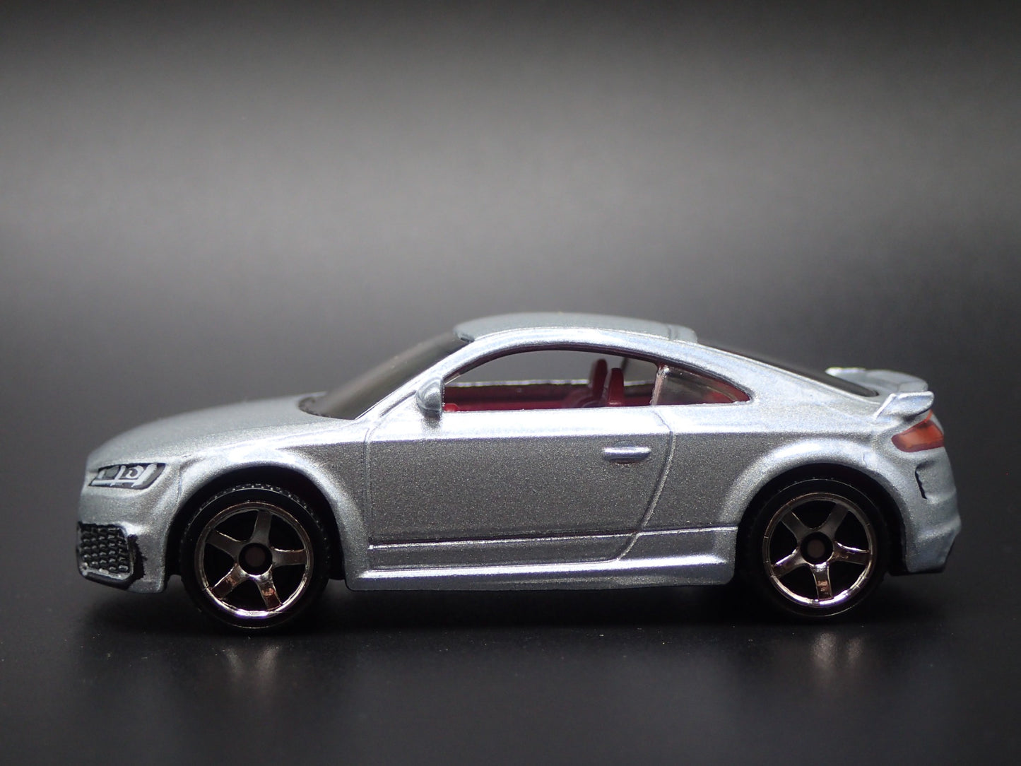 2014-2023 AUDI TT RS COUPE SILVER 1:64 SCALE COLLECTIBLE DIECAST MODEL CAR
