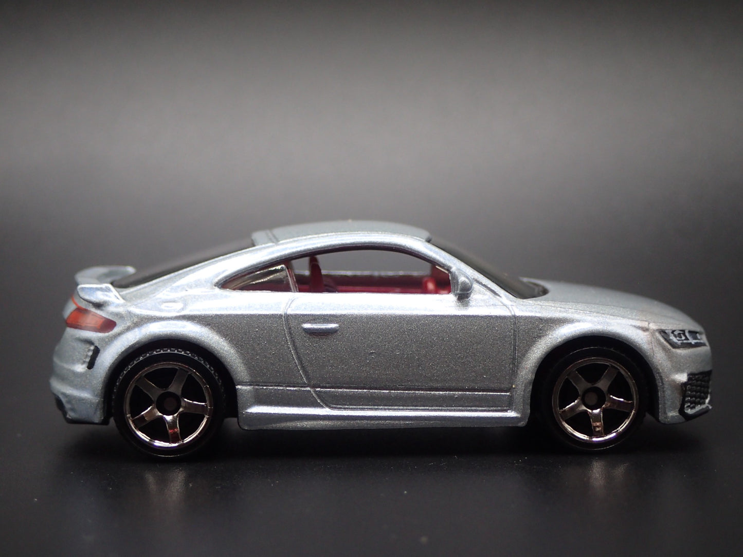 2014-2023 AUDI TT RS COUPE SILVER 1:64 SCALE COLLECTIBLE DIECAST MODEL CAR