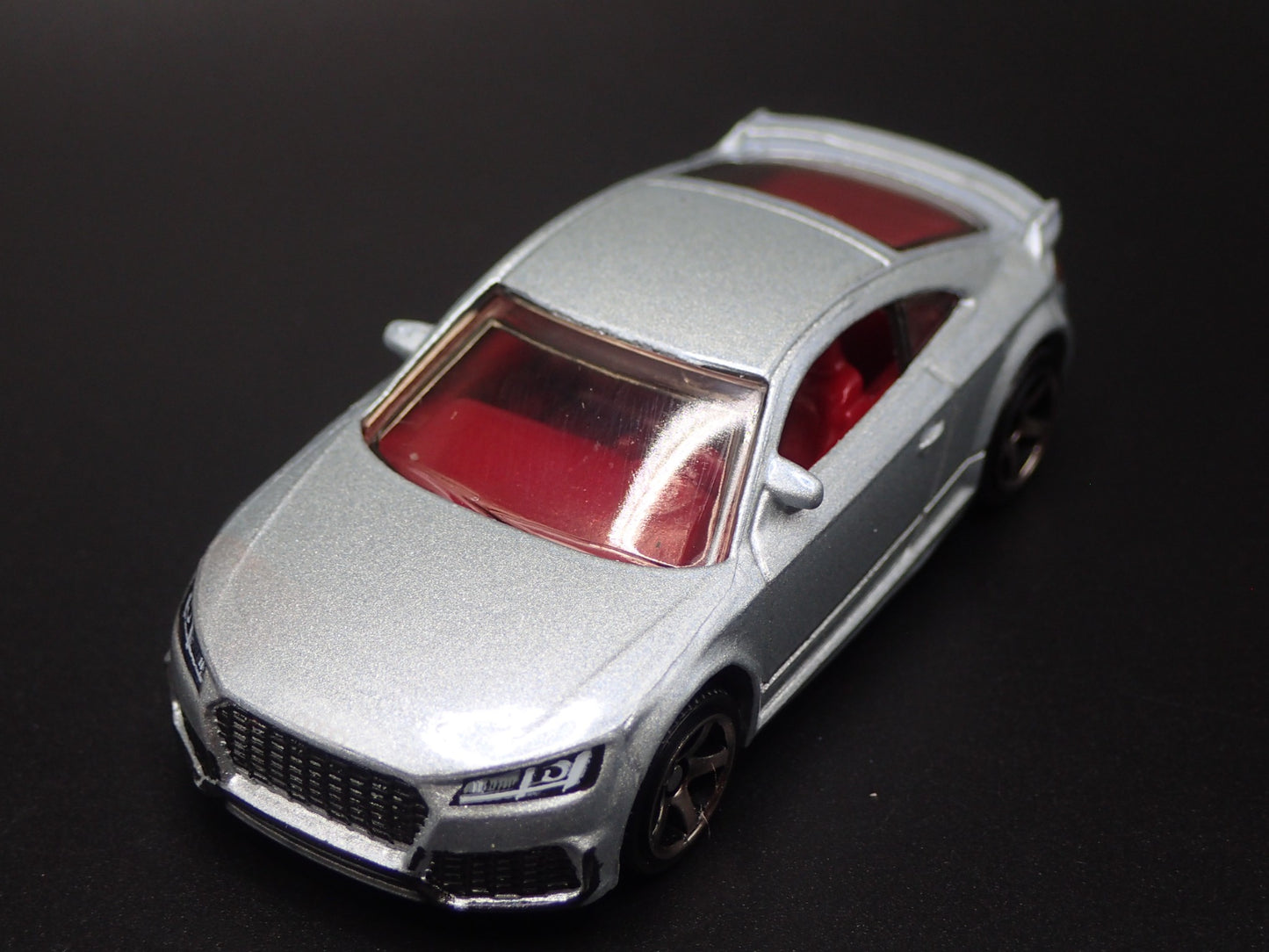 2014-2023 AUDI TT RS COUPE SILVER 1:64 SCALE COLLECTIBLE DIECAST MODEL CAR