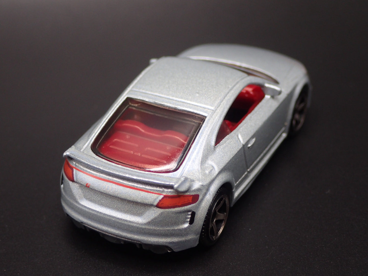 2014-2023 AUDI TT RS COUPE SILVER 1:64 SCALE COLLECTIBLE DIECAST MODEL CAR
