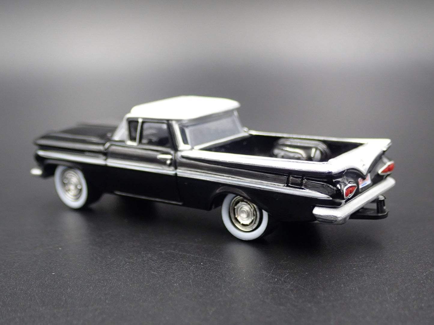 1959 59 CHEVY CHEVROLET EL CAMINO W HITCH 1/64 SCALE DIORAMA DIECAST MODEL CAR