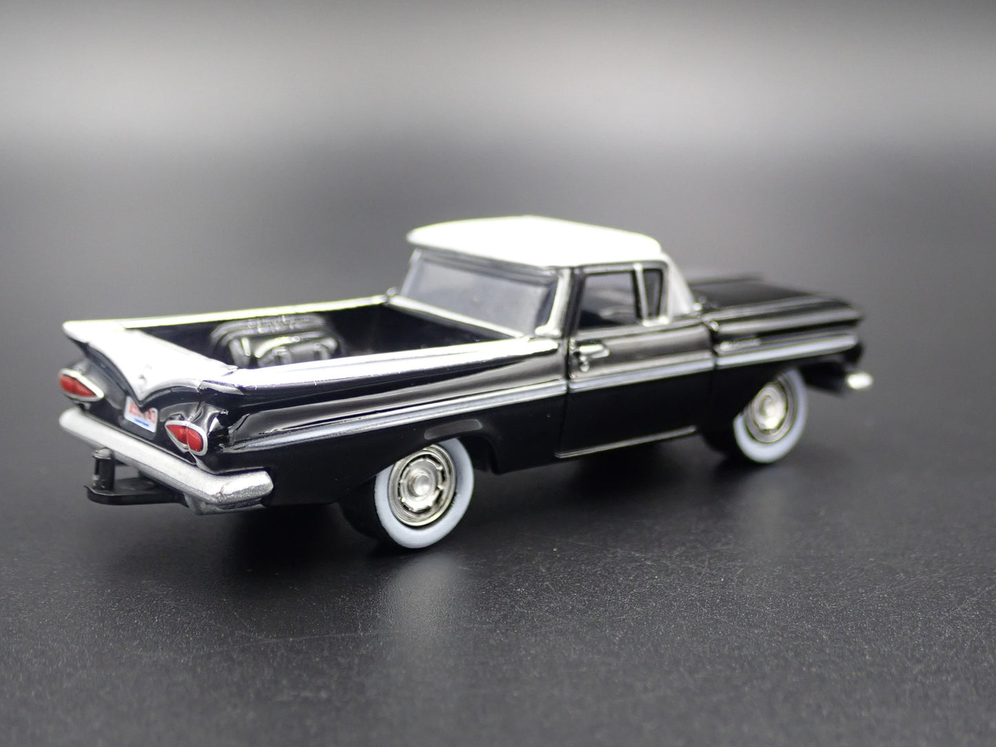 1959 59 CHEVY CHEVROLET EL CAMINO W HITCH 1/64 SCALE DIORAMA DIECAST MODEL CAR