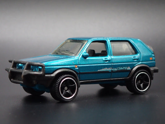 1990 90 VW VOLKSWAGEN GOLF COUNTRY MK2 GREEN 1:64 SCALE DIECAST MODEL CAR